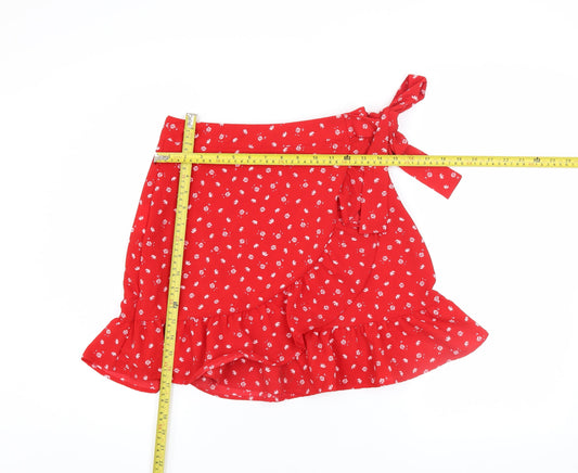 Womens UK Size S FB Sister Wrap Chiffon Skirt