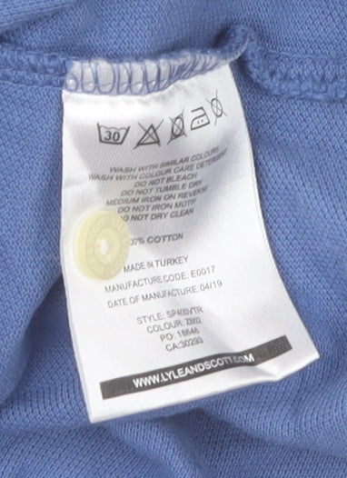 Mens UK Size L Lyle & Scott Cotton Polo Shirt