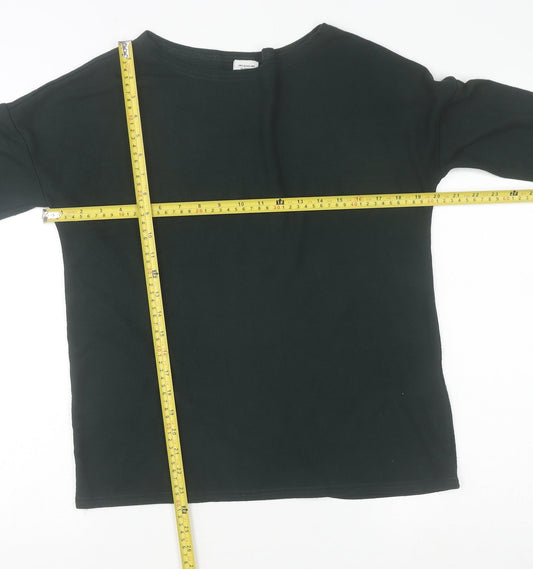 Womens UK Size S Jacqueline de Yong Black Pullover Jumper