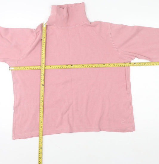 Womens UK Size L Country Collection Pink Pullover Sweatshirt