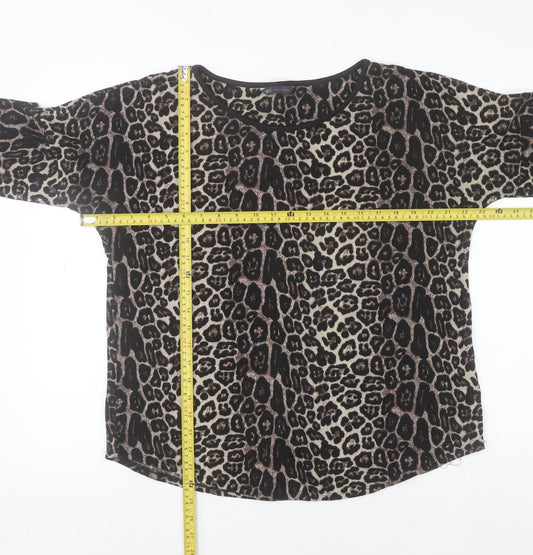 Womens UK Size 14 Marks and Spencer Multicoloured Basic Blouse