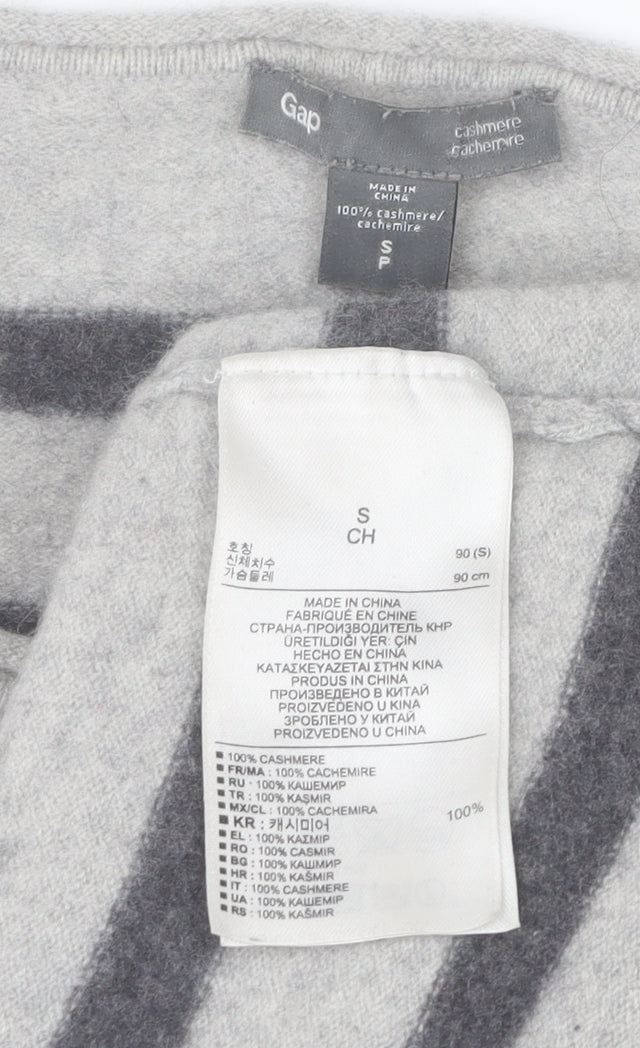 Womens UK Size S Gap Grey Basic T-Shirt