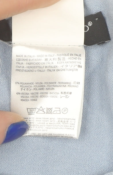 Womens UK Size M/L Rinascimento Blue Pullover Jumper