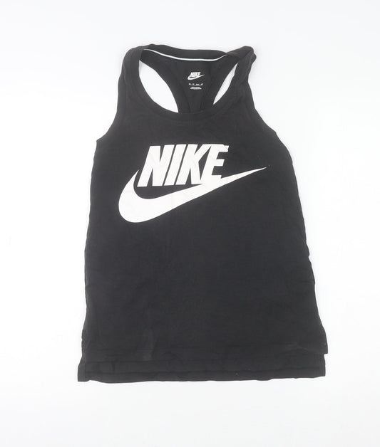 Womens UK Size XS Nike Black Gym & Training Running & Jogging Yoga Tank