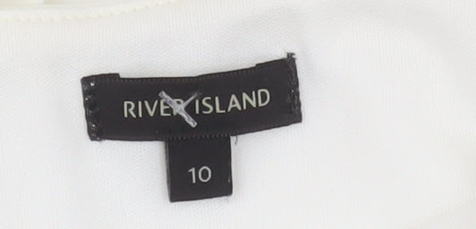 Womens UK Size 10 River Island Bodycon Dress