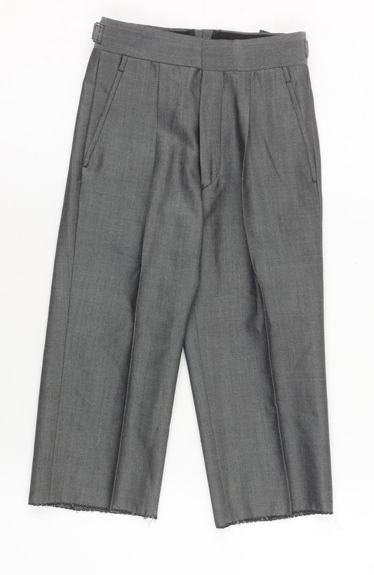 Boys UK Size 20R Torre Regular Fit Dress Pants Grey Trousers