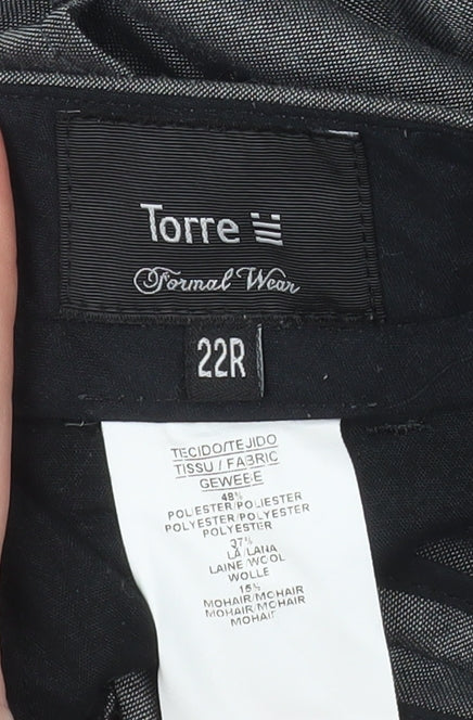 Boys UK Size 22R Torre Classic Fit Dress Pants Grey Trousers