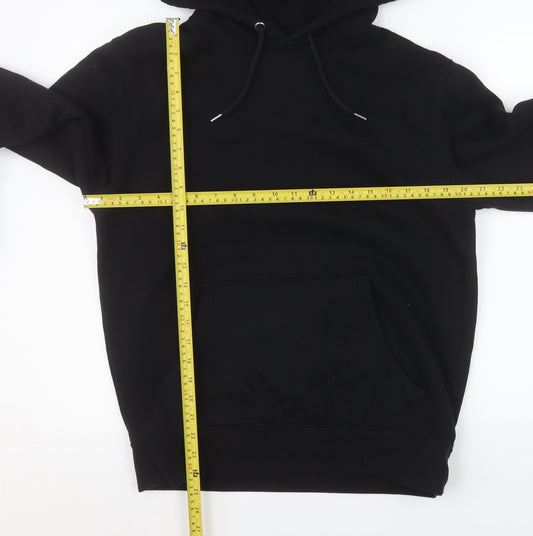 Mens UK Size M Primark Black Pullover Hoodie