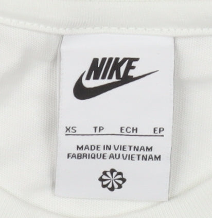 Mens UK Size XS Nike White T-Shirt