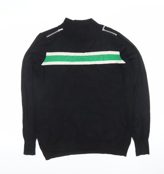 Womens UK Size 14 Wallis Black Pullover Jumper