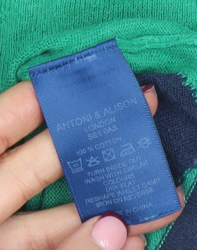Womens UK Size 12 Antoni & Alison Green Pullover Jumper