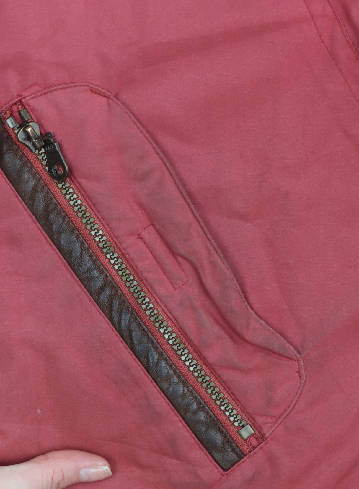 Mens UK Size 42 Bush Sportswear Red Parka Coat