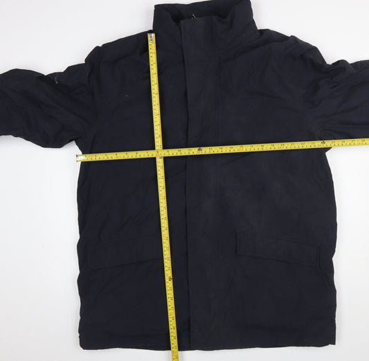 Mens UK Size 2XL GANT Blue Parka Coat
