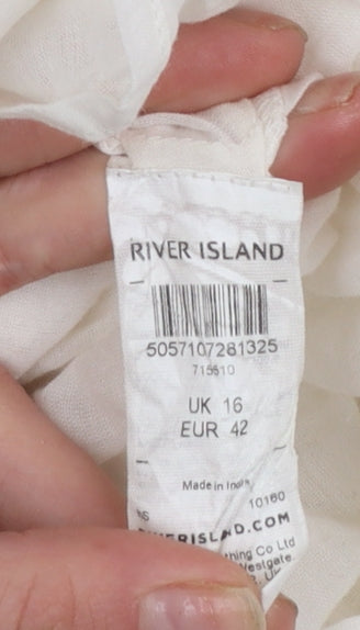 Womens UK Size 16 River Island Slip Dress