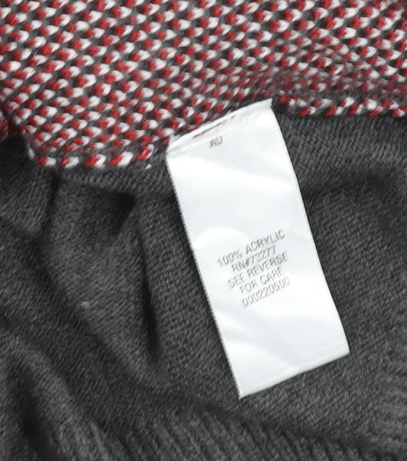 Mens UK Size 2XL Croft & Barrow Grey Cardigan Jumper