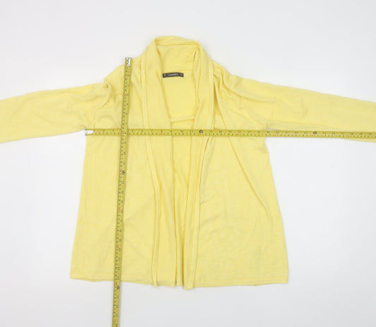 Womens UK Size S Dunnes Yellow Cardigan Jumper
