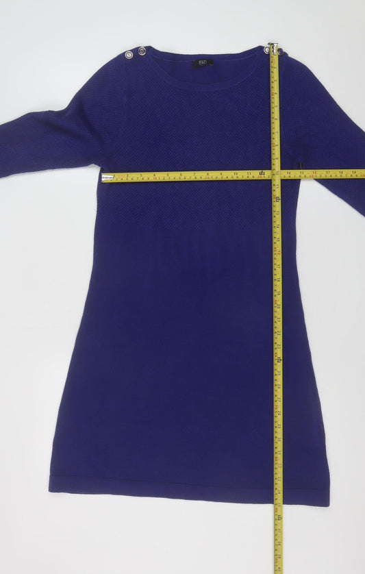 Womens UK Size 10 F&F Shift Dress