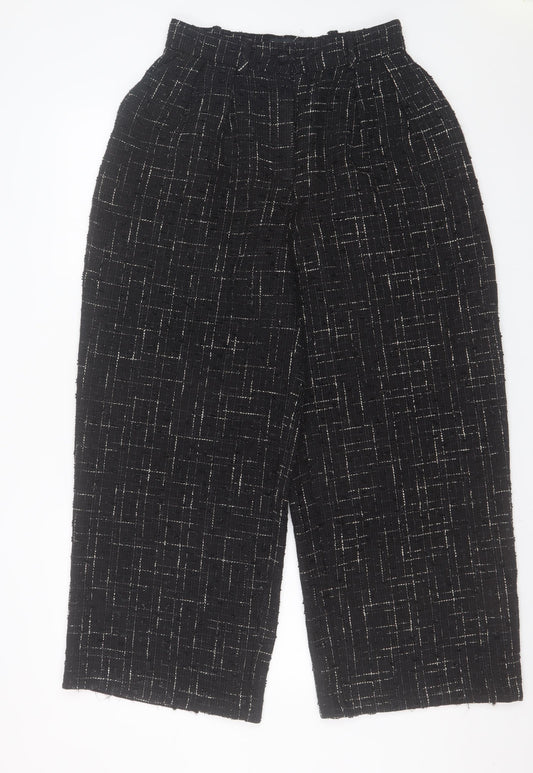 Womens UK Size 10 ASOS DESIGN Regular Fit BusinessCasualFormal Black Trousers