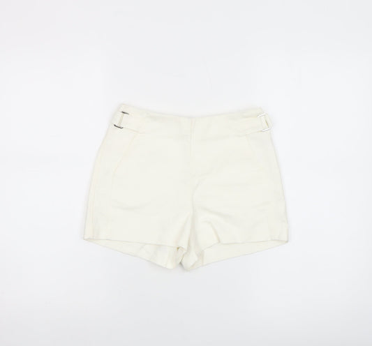 Womens UK Size 8 Bershka Regular Fit Chino Shorts