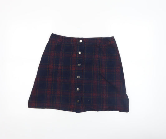 Womens UK Size 10 Oasis A-Line Corduroy Skirt