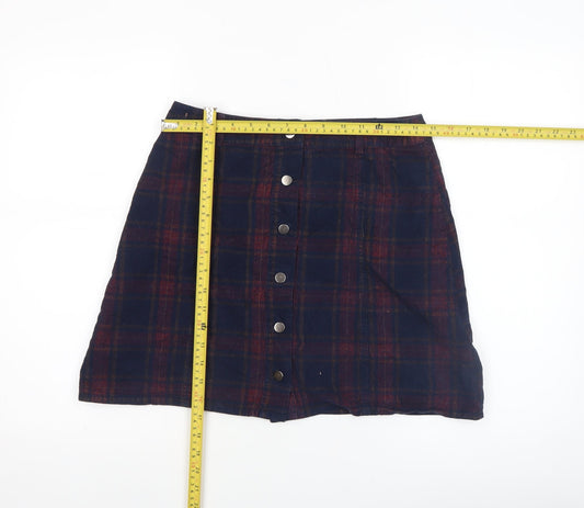Womens UK Size 10 Oasis A-Line Corduroy Skirt