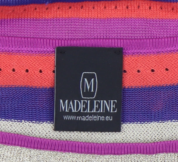 Womens UK Size M Madeleine Multicoloured Pullover Jumper