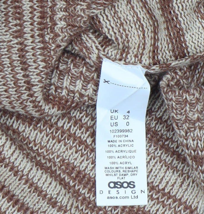 Womens UK Size 4 ASOS DESIGN Bodycon Dress