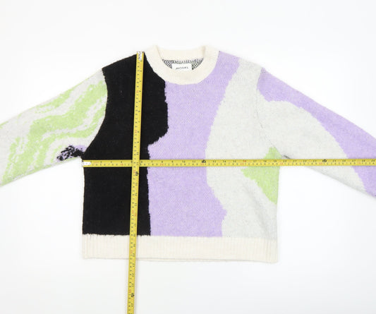 Womens UK Size S Monki Multicoloured Pullover Jumper