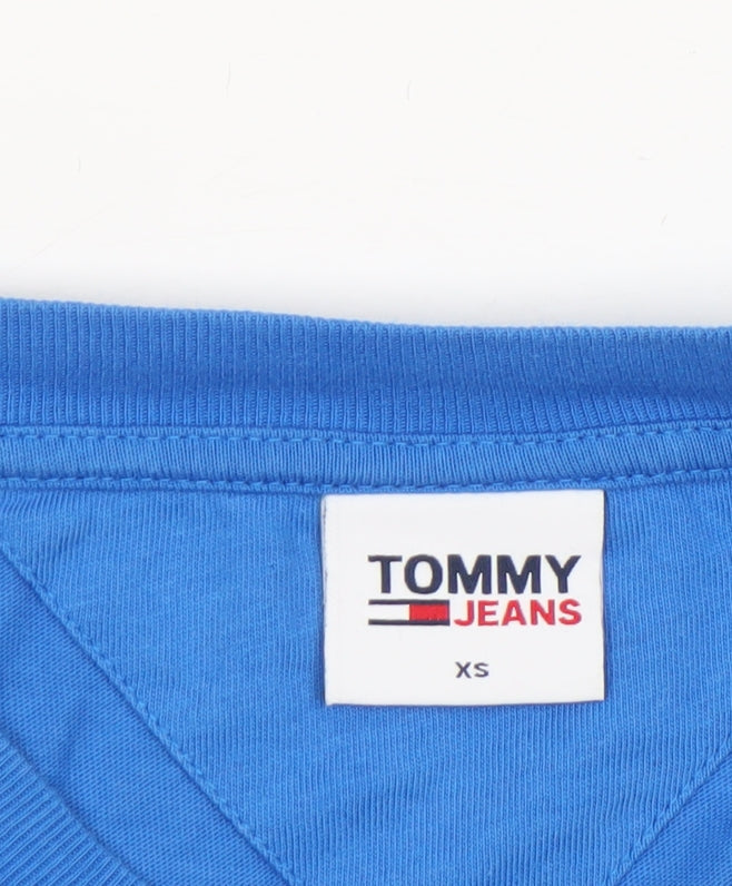 Mens UK Size XS Tommy Jeans Blue T-Shirt