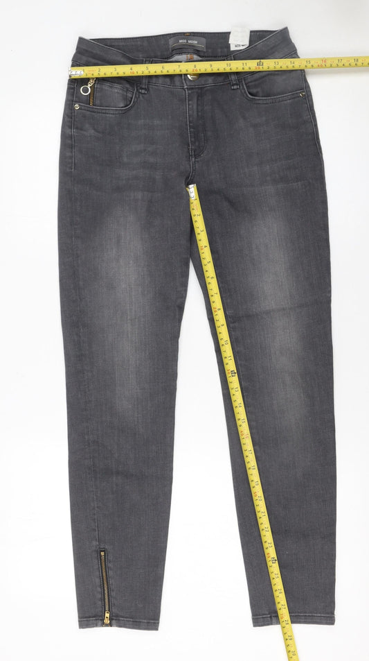 Womens UK Size 27 mos mosh Slim Fit Skinny Grey Jeans