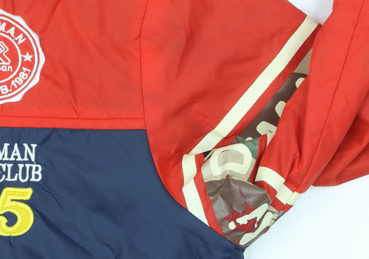 Boys UK Size 13-14 Years Deeman Multicoloured Windbreaker Coat