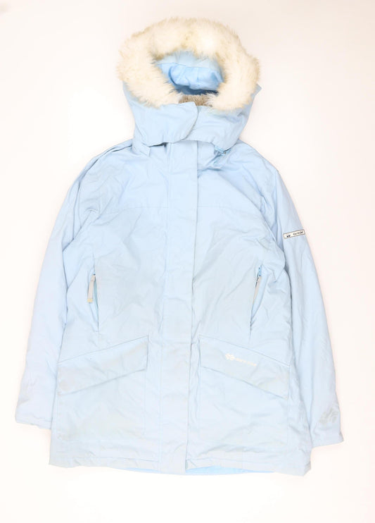 Womens UK Size 14 Dare 2B Blue Parka Coat