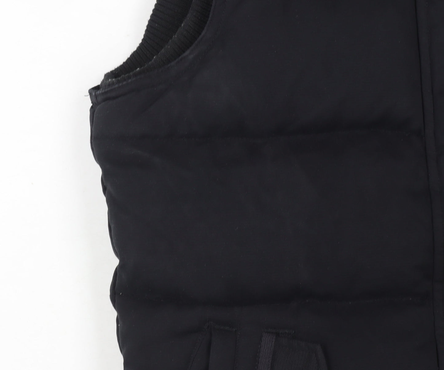 Womens UK Size 8 Fat Face Black Puffer Jacket