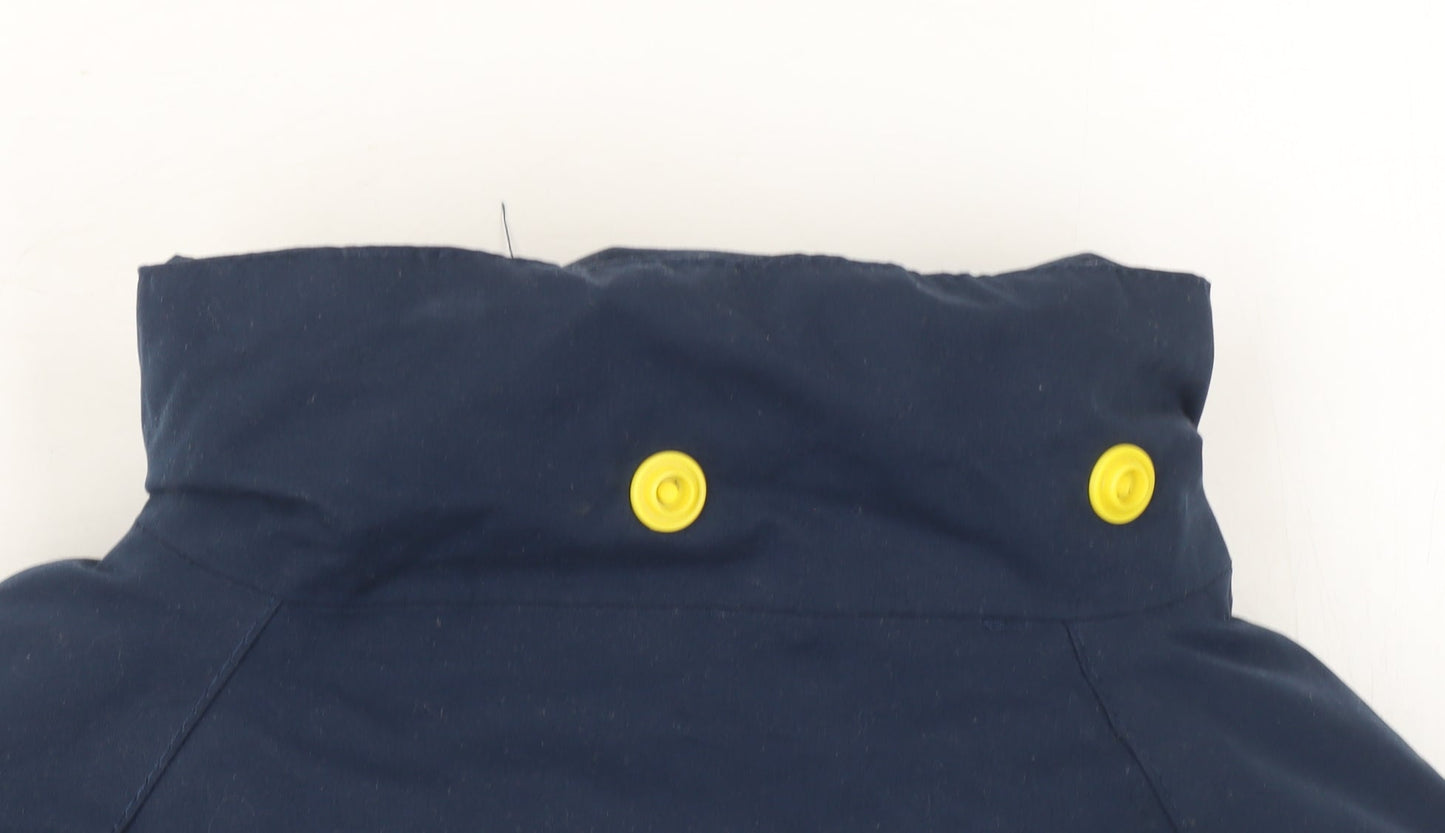 Boys UK Size 7-8 Years Trespass Blue Parka Coat