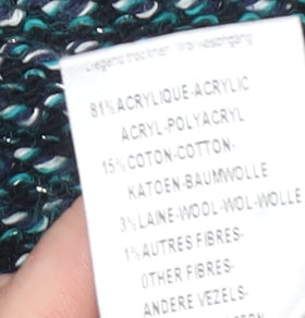 Womens UK Size S Damart Blue Pullover Jumper