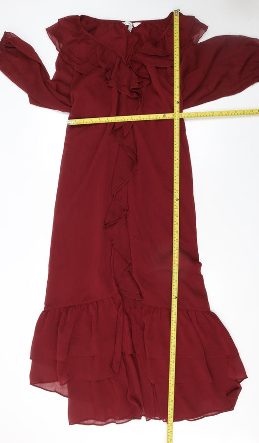 Womens UK Size 14 Marks and Spencer Fit & Flare Dress