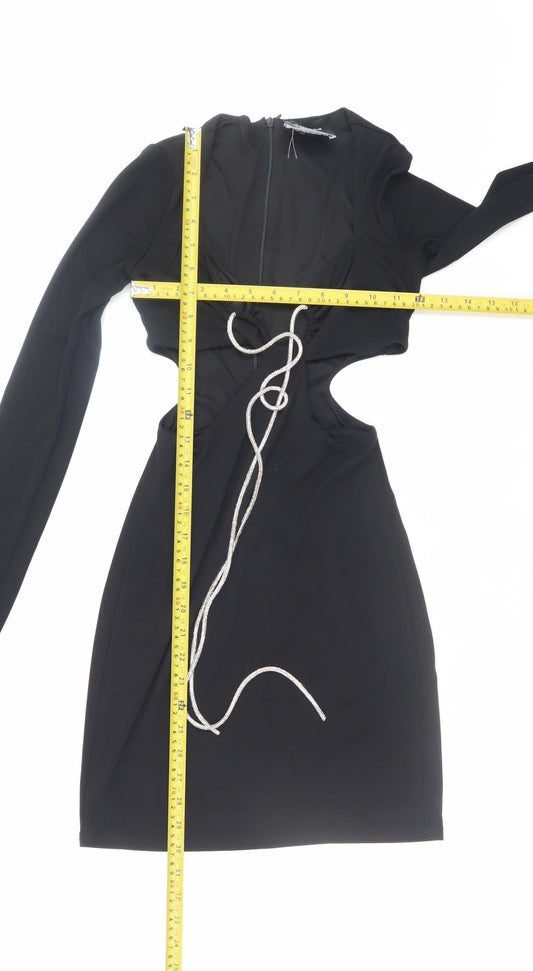 Womens UK Size XS Bershka Bodycon Dress