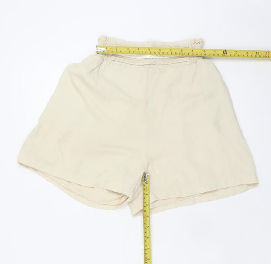 Womens UK Size S Jumps Relaxed Fit Paperbag Shorts