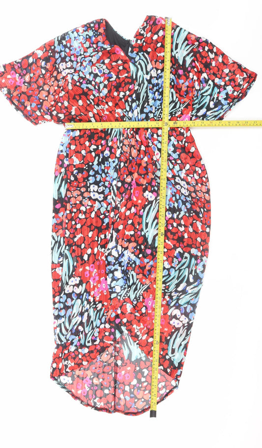 Womens UK Size 10 Girl In Mind Wrap Dress