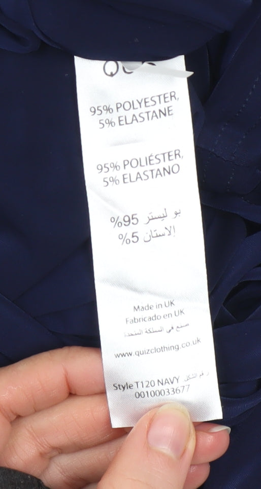 Womens UK Size 6 Quiz Bodycon Dress
