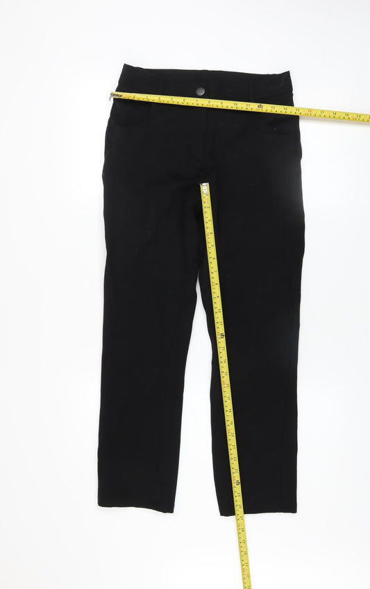 Womens UK Size 8 Dunnes Slim Fit Jegging Black Trousers