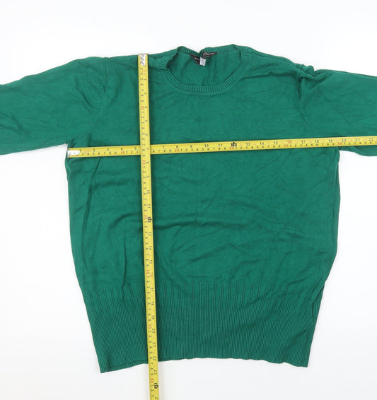 Womens UK Size 18 Dorothy Perkins Green Pullover Jumper