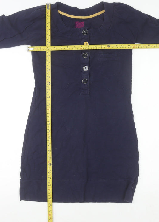 Womens UK Size 6 Joules Shirt Dress
