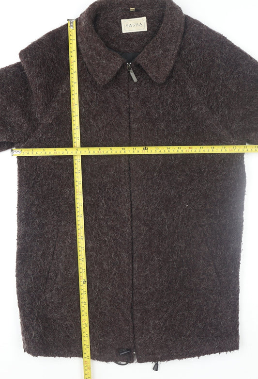 Womens UK Size 12 Sasha Brown Overcoat