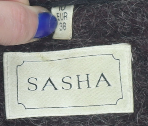 Womens UK Size 12 Sasha Brown Overcoat