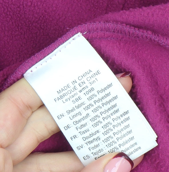 Womens UK Size 10 McKINLEY Pink 3-in-1 Jacket