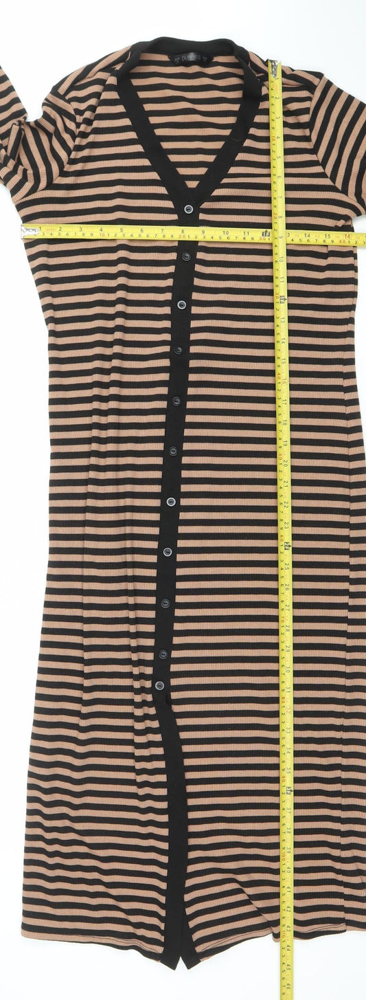 Womens UK Size 12 Dunnes Shirt Dress