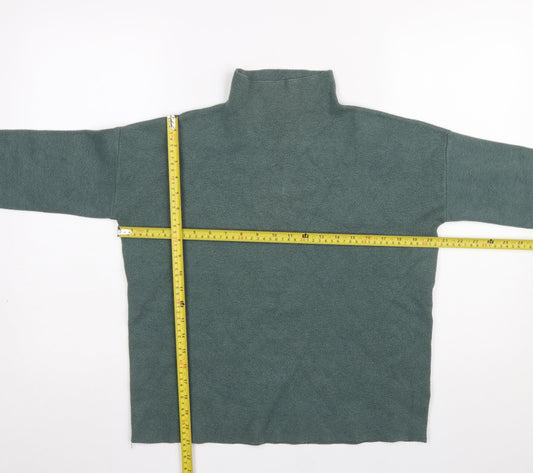 Womens UK Size S Tahari Green Pullover Jumper