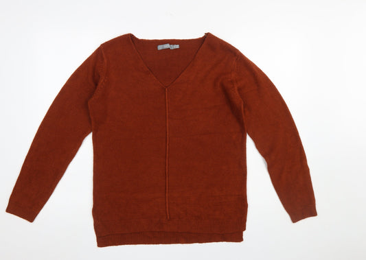 Womens UK Size S b.young Brown Pullover Jumper