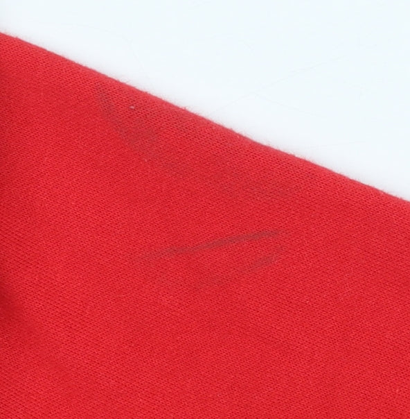 Womens UK Size 12/14 Primark Red Pullover Sweatshirt